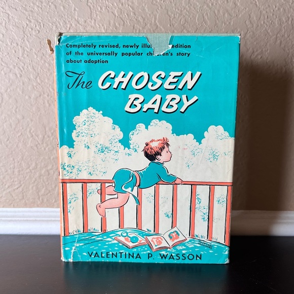 Vintage 1950 Rare Book “A Chosen Baby” by Valentina P Wasson, Children’s Illustr - Picture 2 of 10